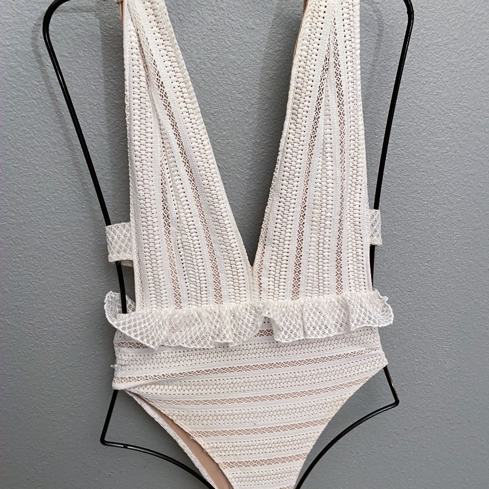 COPY - Nightcap Swimwear White Lace Swimsuit